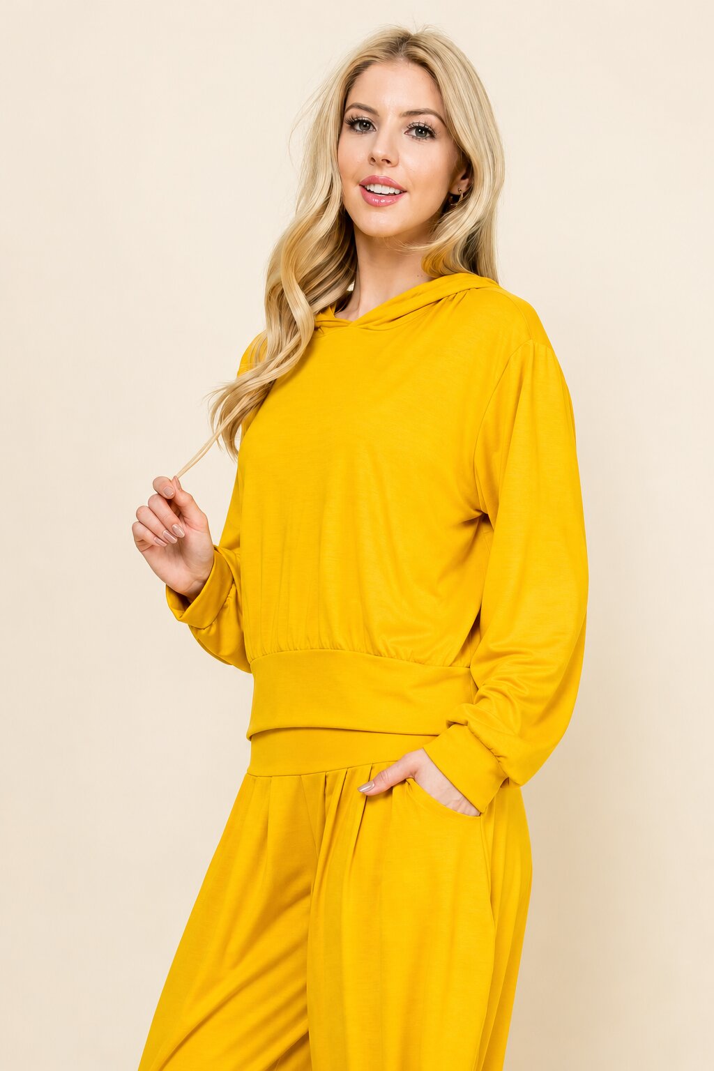 Mustard Kooniez Hoodie Side