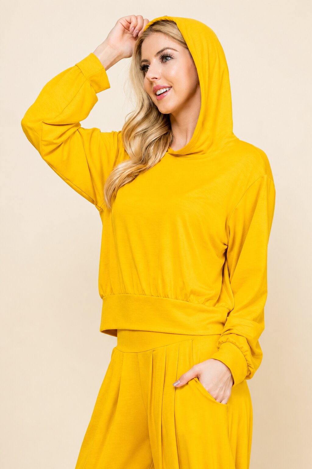 Mustard Kooniez Hoodie Front