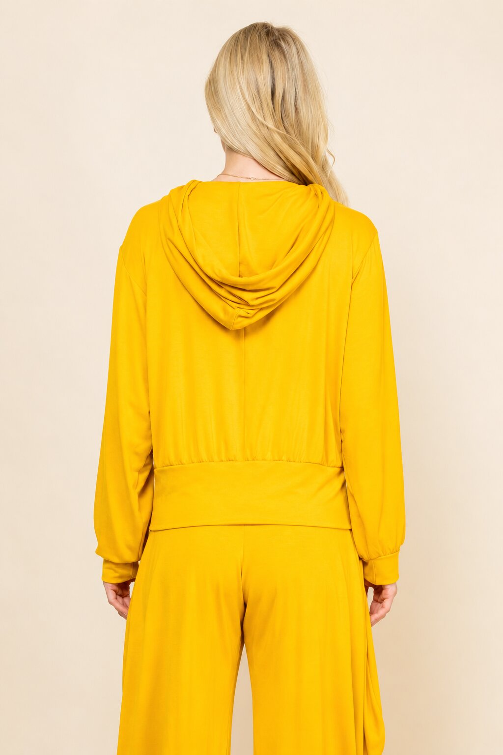 Mustard Kooniez Hoodie Back