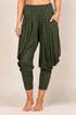 Olive Kooniez Harem Pants Front