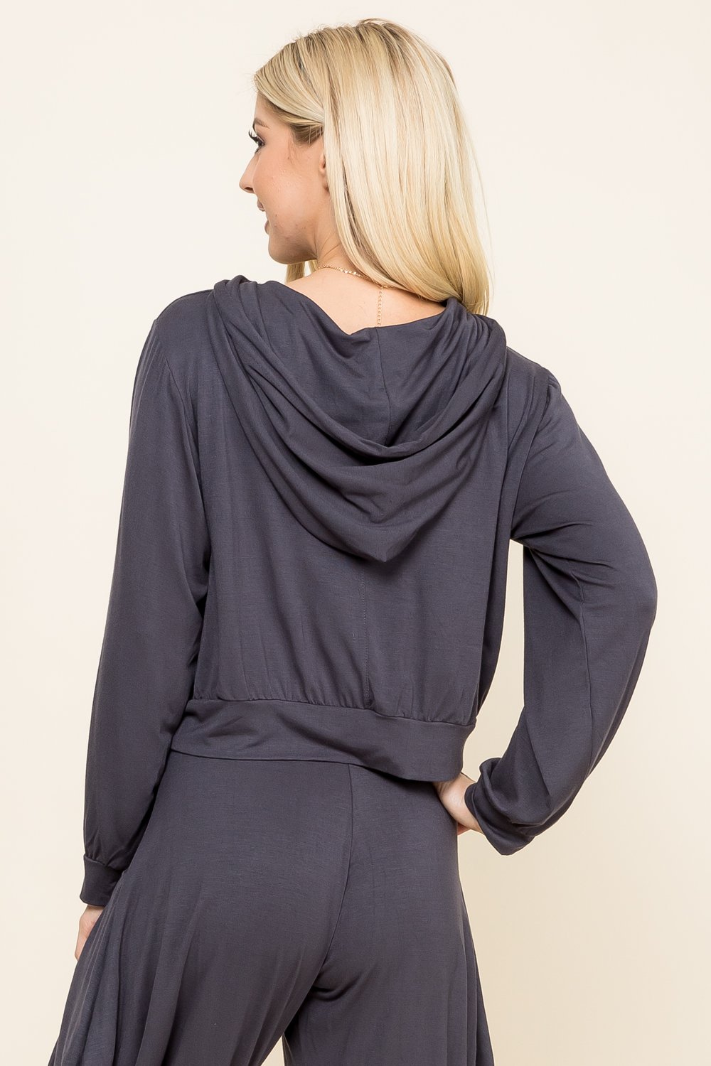 Back view of charcoal women&