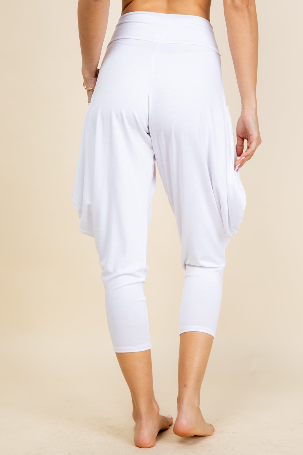 White Kooniez Pants - Back